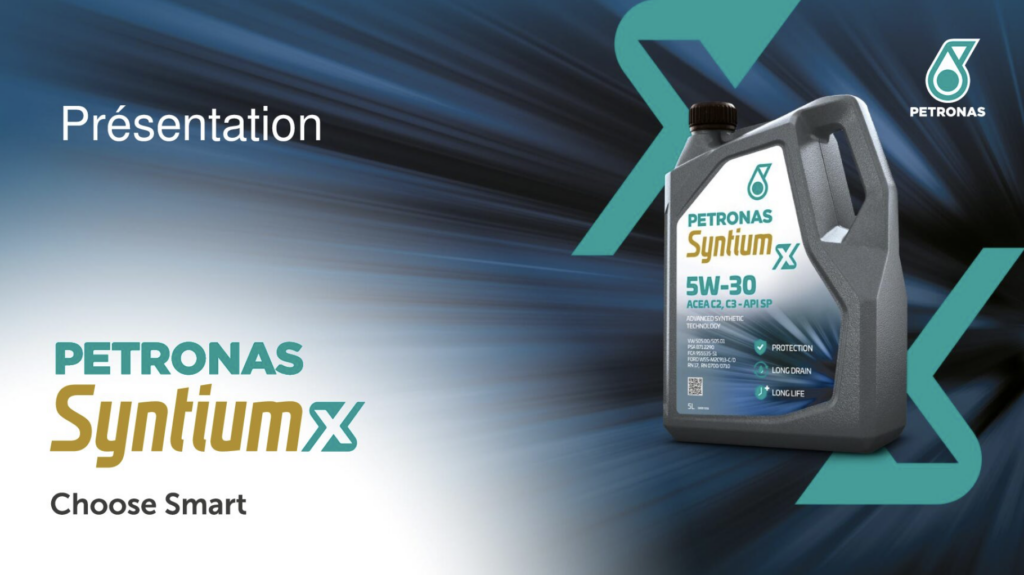 Présentation de la gamme Syntium X Petronas Lubricant