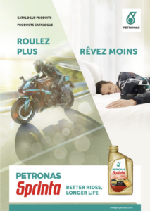 Gamme Sprinta Petronas Lubricant